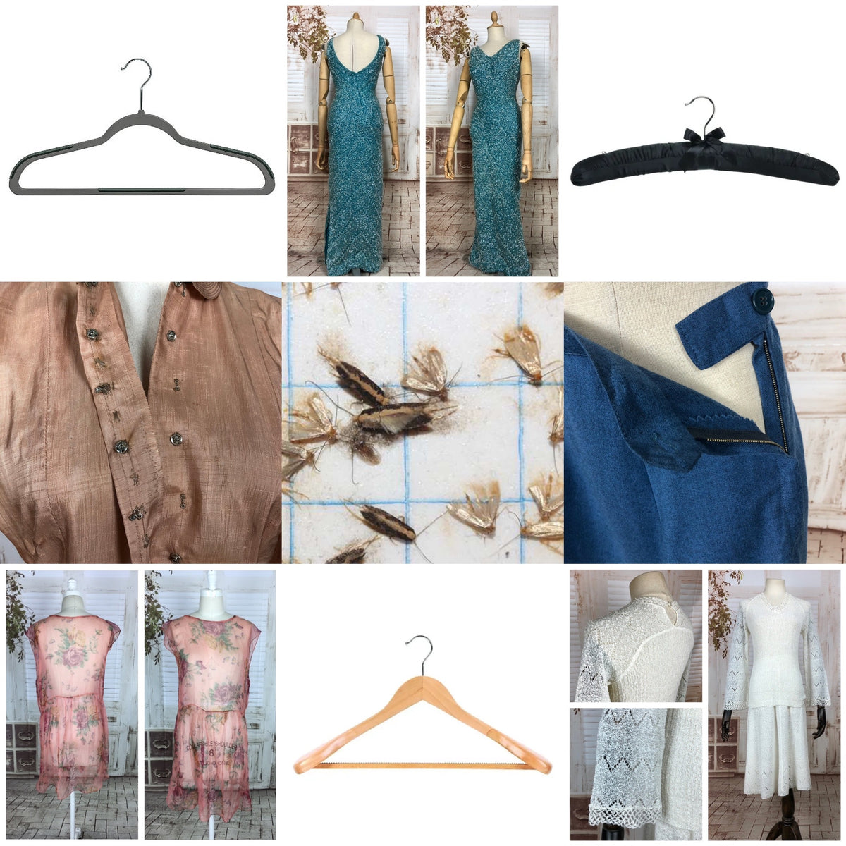 How To Look After Your Vintage How to store vintage clothes Black