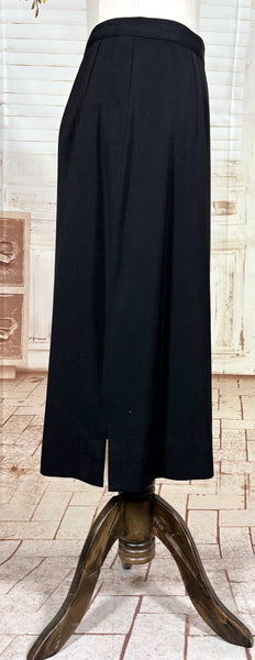 Exceptional Rare 1940s Black Label Lilli Ann Suit - Femme Fatale