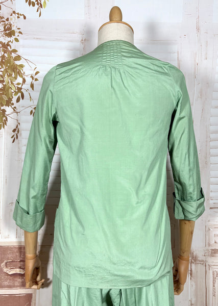 Super Rare 1920s Three Piece Beach Pyjama Set