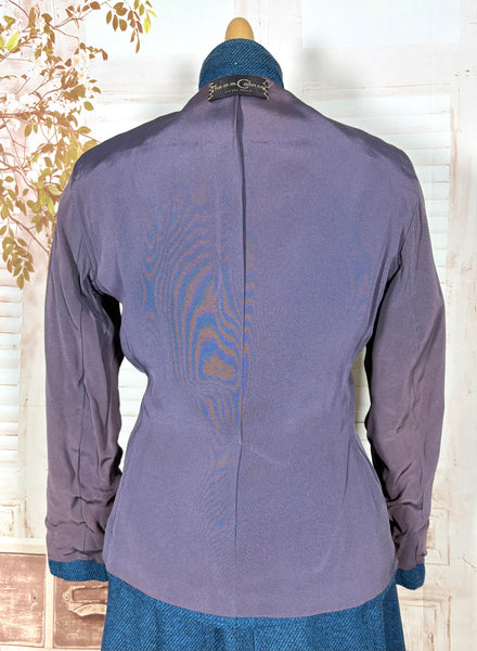 1940s Blue Wool Skirt Suit – The M.M. Cohn Co., Little Rock