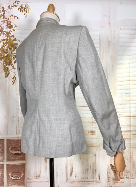 Fabulous Volup 1950s Grey Lilli Ann Blazer