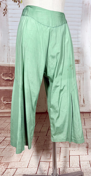 Super Rare 1920s Three Piece Beach Pyjama Set