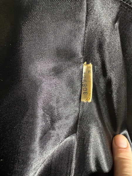 Exceptional Rare 1940s Black Label Lilli Ann Suit - Femme Fatale