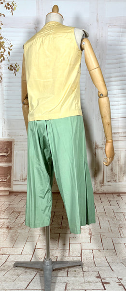 Super Rare 1920s Three Piece Beach Pyjama Set