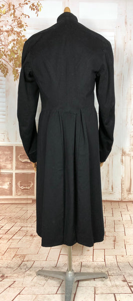 Rare Military Inspired Edwardian / 1920s Fitted Coat
