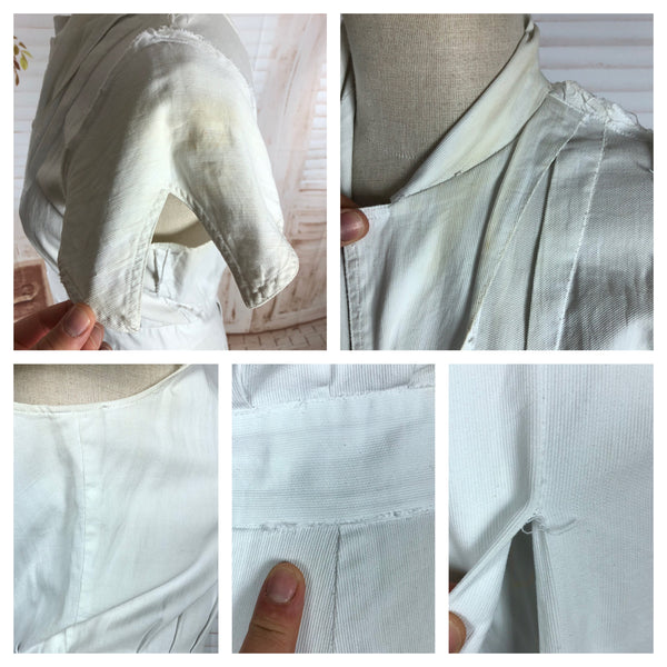 Super Rare 1940s White Tennis Sport Dress By Sportsembles