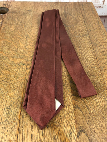 1940s/1950s Brown Rayon Swing Tie with Fishing Line & Hook Novelty Print – Brent, Montgomery Ward