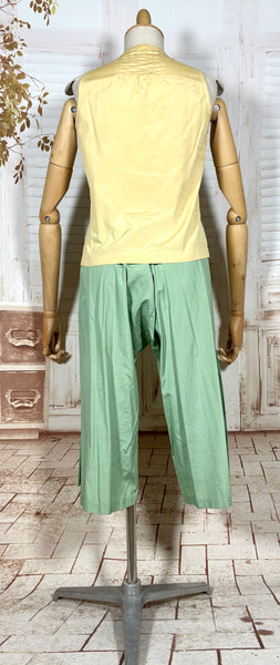 Super Rare 1920s Three Piece Beach Pyjama Set