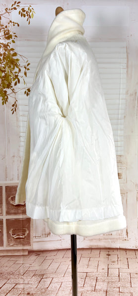 Easy To Wear Late 1940s Snow White Swing Jacket