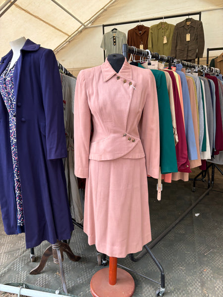 RESERVED FOR AISHA - PLEASE DO NOT PURCHASE - Putty Pink Asymmetric Suit