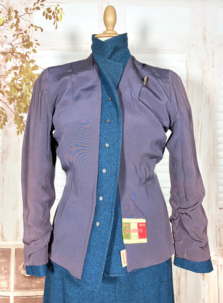 1940s Blue Wool Skirt Suit – The M.M. Cohn Co., Little Rock