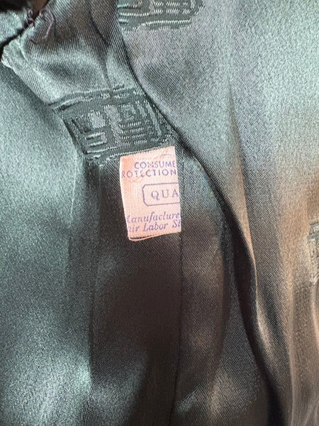 Incredible Emerald Green Bustle Back 1940s Blazer By Botany