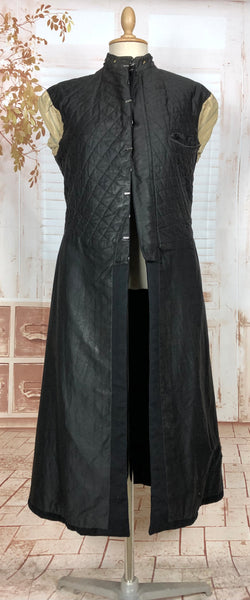 Rare Military Inspired Edwardian / 1920s Fitted Coat
