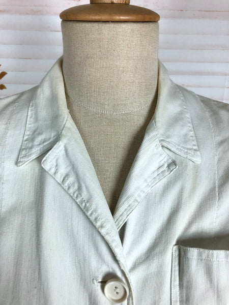Super Rare 1940s White Tennis Sport Dress By Sportsembles