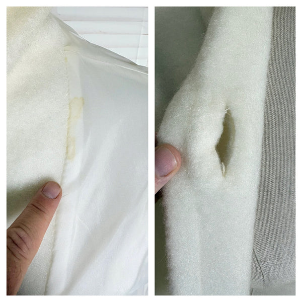 Easy To Wear Late 1940s Snow White Swing Jacket
