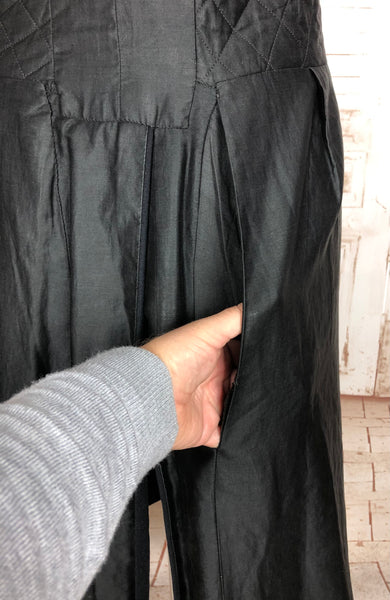 Rare Military Inspired Edwardian / 1920s Fitted Coat