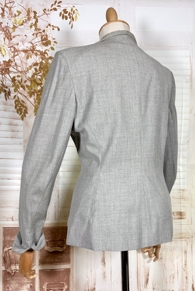 Fabulous Volup 1950s Grey Lilli Ann Blazer