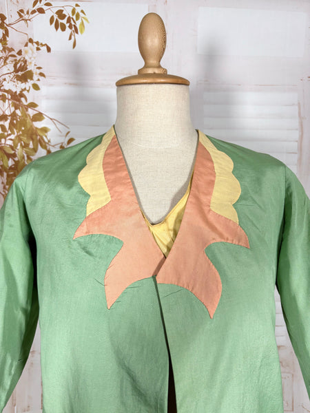 Super Rare 1920s Three Piece Beach Pyjama Set