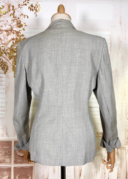Fabulous Volup 1950s Grey Lilli Ann Blazer