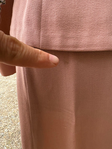 RESERVED FOR AISHA - PLEASE DO NOT PURCHASE - Putty Pink Asymmetric Suit