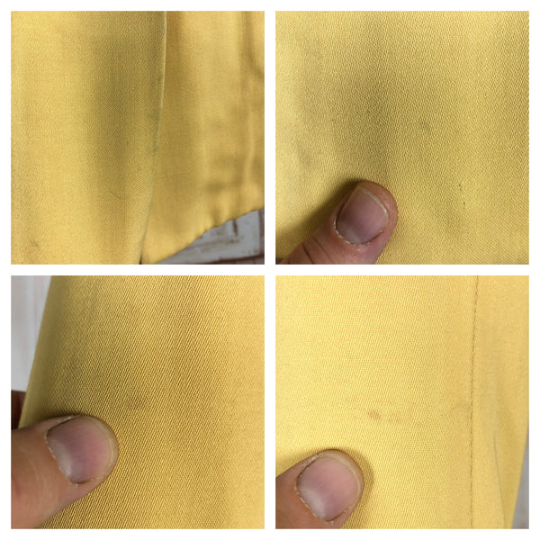 Exquisite 1940s Mustard Yellow Arrow Western Wear Blazer