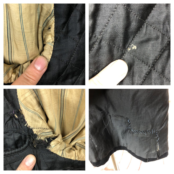 Rare Military Inspired Edwardian / 1920s Fitted Coat