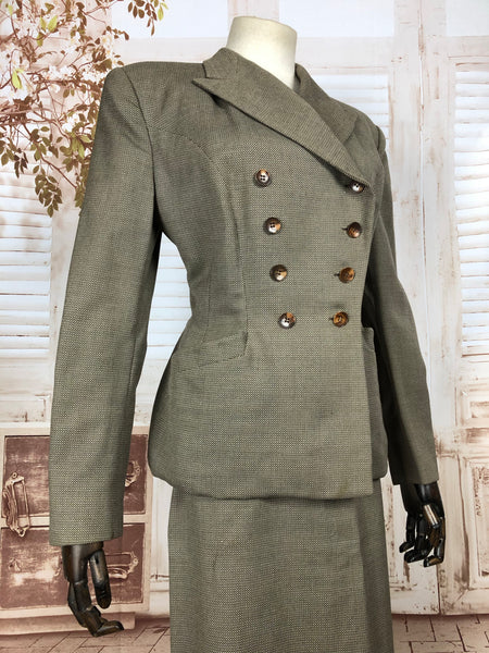 LAYAWAY PAYMENT 2 OF 2 - RESERVED FOR LILI - Amazing Original 1940s 40s Vintage Riding Hacking Suit