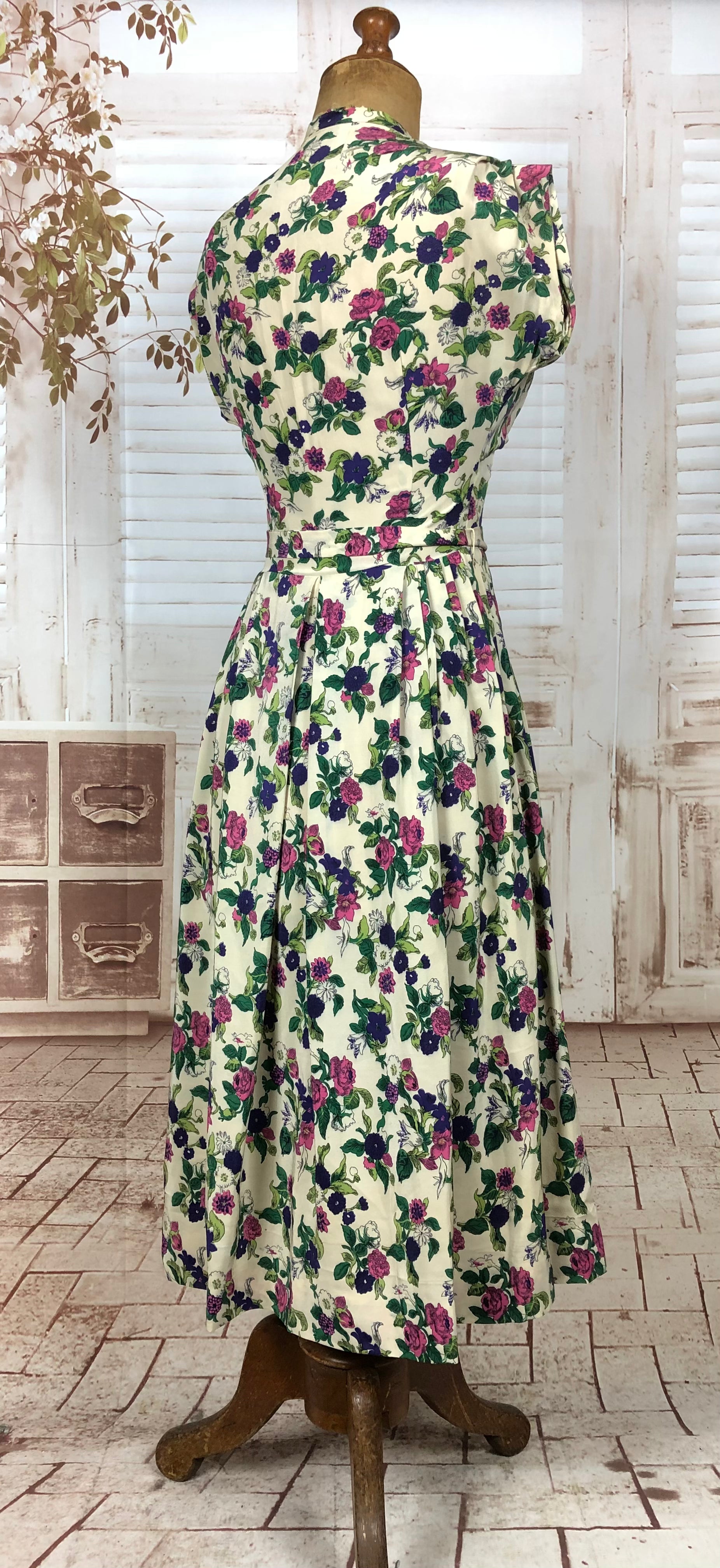 1940s silk dress best sale