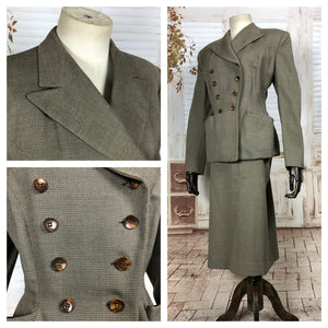 LAYAWAY PAYMENT 2 OF 2 - RESERVED FOR LILI - Amazing Original 1940s 40s Vintage Riding Hacking Suit