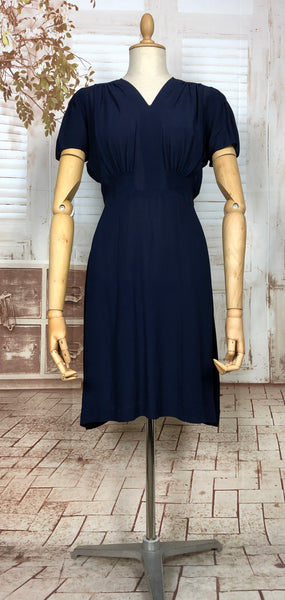 Incredible Original 1930s Vintage Dress And Coat Set With Soutache Details