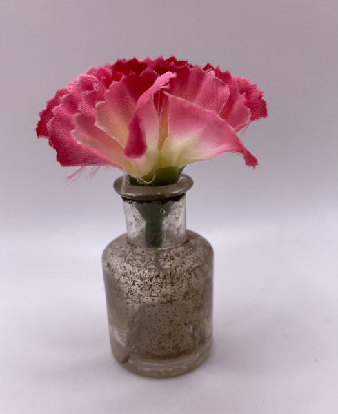 Gorgeous Vintage Pink Carnation Flower Buttonhole Boutonnière