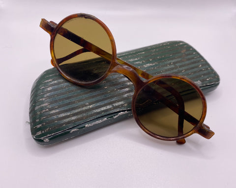 Stunning Original 1930s 30s Vintage Round Sunglasses