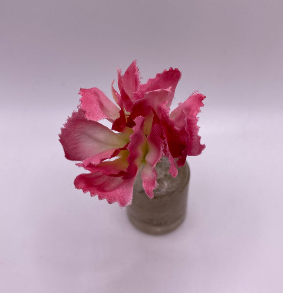 Gorgeous Vintage Pink Carnation Flower Buttonhole Boutonnière